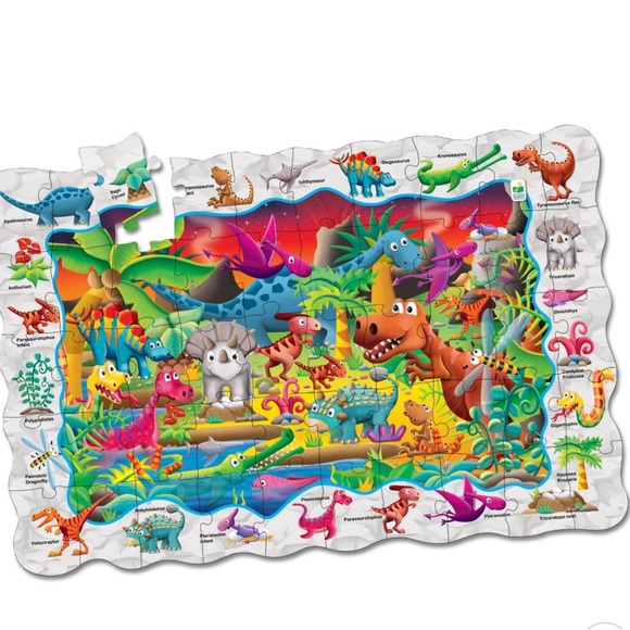 NWT Floor Puzzle and Game- all in one, 50 pieces, ages 3 and up, in original box - Picture 2 of 7